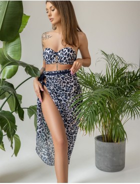 Верх купальника балконет Kris Line SANTORINI Balkonette MHM синий, Цвет: синий, Размеры: 65G, изображение 10