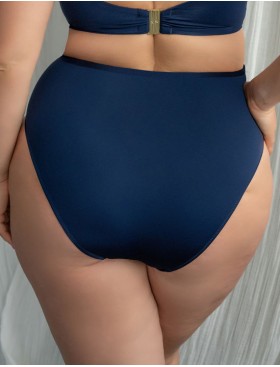 Купальные плавки высокие Kris Line SANTORINI High Waist синий, Цвет: синий, Размеры: M, изображение 2