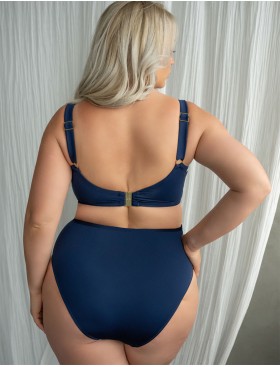 Купальные плавки высокие Kris Line SANTORINI High Waist синий, Цвет: синий, Размеры: M, изображение 4