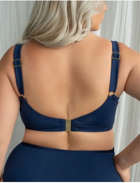 Мягкий верх купальника Kris Line SANTORINI Soft Full Cup синий, Цвет: синий, Размеры: 65G, изображение 2