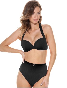 Раздельный купальник с высокими плавками Lilly FL50 черный, Цвет: черный, Размеры: 80D