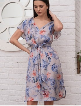 Туника шелковая Mia-Amore LILIA 4124, Цвет: жемчужный, Размеры: 2XL/3XL, изображение 5