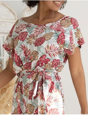 Туника из тканой вискозы Mia-Amore TAHITI 5294, Цвет: мультицвет, Размеры: S/M, изображение 5