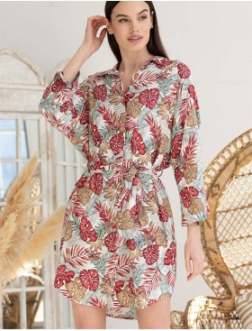 Рубашка домашняя Mia-Amore TAHITI 5297, Цвет: мультицвет, Размеры: M