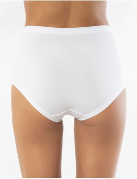 Трусы высокие хлопок с модалом Sielei IOSONOIO 5001 bianco, Цвет: bianco (белый), Размеры: XL, изображение 4