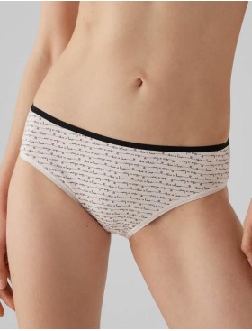 Набор трусов слипов 2 шт Ysabel Mora 19431 MIDI светло-серый+экрю, Цвет: светло-серый+экрю, Размеры: S, изображение 2