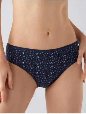 Набор трусов слипов 2 шт Ysabel Mora 19433 MIDI темно-синий+сиреневый, Цвет: темно-синий+сиреневы, Размеры: S