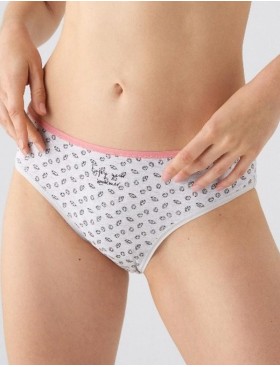 Набор трусов слипов 2 шт Ysabel Mora 19435 MIDI светло-серый+розовый, Цвет: светло-серый+розовый, Размеры: M