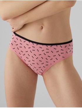 Набор трусов слипов 2 шт Ysabel Mora 19435 MIDI светло-серый+розовый, Цвет: светло-серый+розовый, Размеры: M, изображение 2