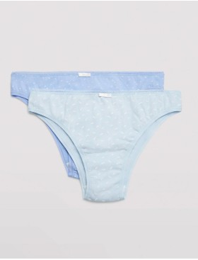 Набор трусов бразилиана 2 шт Ysabel Mora 19436 голубой, Цвет: голубой, Размеры: S, изображение 5