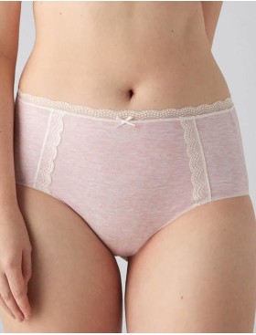 Трусы слипы высокие 2 шт Ysabel Mora 19445 HIGH WAIST светло-серый+светло-розовый, Цвет: светло-серый+светло-, Размеры: M, изображение 2