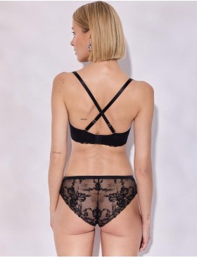 Бескостный бюстгальтер супер пуш-ап Alles SUBLIME SUPER P-UP black, Цвет: черный, Размеры: 70F, изображение 7