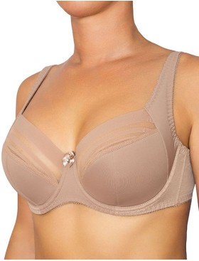 Бюстгальтер полумягкий с усиленной бретелью Albina L SILUET 8090 фраппе, Цвет: фраппе, Размеры: 75H