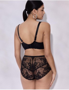 Бюстгальтер бралетт мягкий Alles SUBLIME M plus bralette black, Цвет: черный, Размеры: 70I, изображение 6