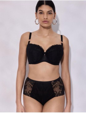 Бюстгальтер полупоролон Alles SUBLIME PU black, Цвет: черный, Размеры: 70I, изображение 6