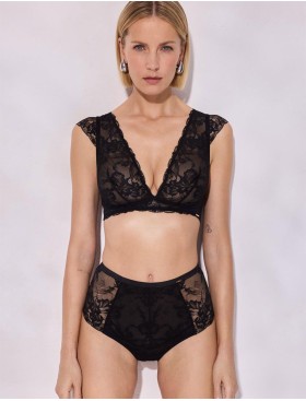 Высокие стринги Alles SUBLIME stringi black, Цвет: черный, Размеры: S, изображение 3