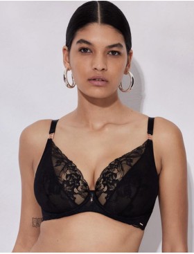 Бюстгальтер с мягкой чашкой Alles SUBLIME M black, Цвет: черный, Размеры: 60E, изображение 4