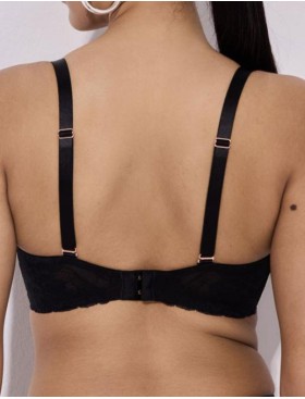 Бюстгальтер с мягкой чашкой Alles SUBLIME M black, Цвет: черный, Размеры: 60E, изображение 5