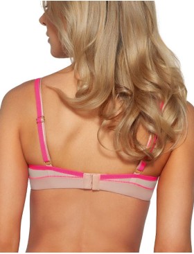 Бюстгальтер пуш-ап Ava TROPEA 2070 PUSH UP Fluo, Цвет: телесный+розовый, Размеры: 70G, изображение 2