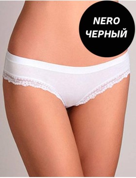 Набор хлопковых трусов бразилиана Cotonella GD289 L_ALTRA nero (2 шт), Цвет: nero (черный), Размеры: XL