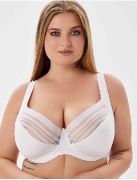 Бюстгальтер полумягкий Elli 9092 белый, Цвет: белый, Размеры: 85F, изображение 6