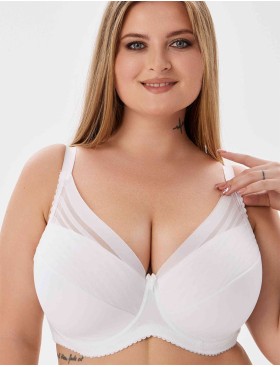 Бюстгальтер полумягкий Elli 3035 белый, Цвет: белый, Размеры: 75H, изображение 5