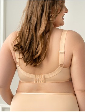 Бюстгальтер мягкий Kris Line BETTY COFFEE soft, Цвет: телесный, Размеры: 65JJ, изображение 2