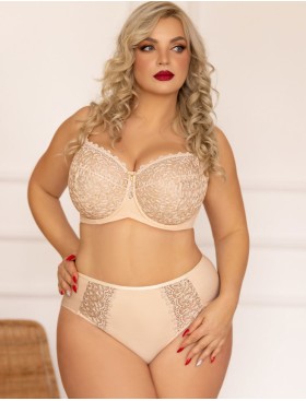 Трусы слипы Kris Line BETTY COFFEE briefsmidi, Цвет: бежевый, Размеры: M, изображение 3