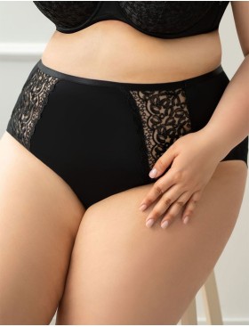 Трусы слипы Kris Line BETTY briefsmidi черный, Цвет: черный, Размеры: M