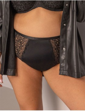 Трусы слипы Kris Line BETTY briefsmidi черный, Цвет: черный, Размеры: M, изображение 5