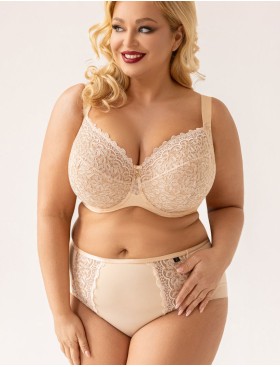 Бюстгальтер мягкий с подкроем Kris Line BETTY COFFEE soft full cup, Цвет: бежевый, Размеры: 70G, изображение 6