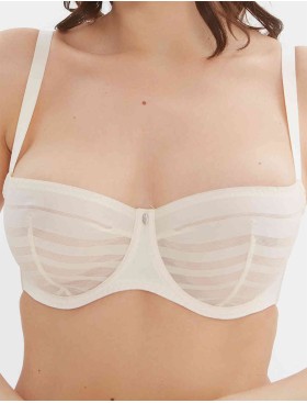 Бюстгальтер балконет мягкий Milavitsa 127640 пастель, Цвет: пастель, Размеры: 75G