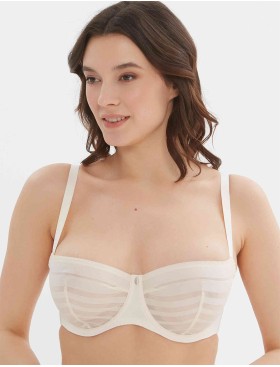 Бюстгальтер балконет мягкий Milavitsa 127640 пастель, Цвет: пастель, Размеры: 75G, изображение 5