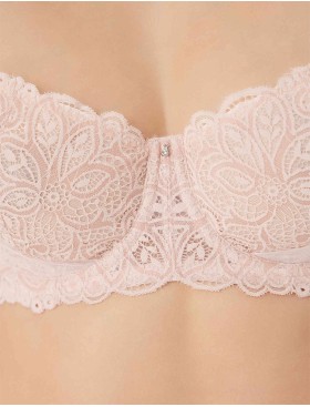 Бюстгальтер мягкий Nikol Djumon 185 14 розовый лепесток, Цвет: розовый лепесток, Размеры: 75E, изображение 5