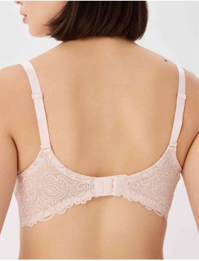 Бюстгальтер мягкий Nikol Djumon 185 14 розовый лепесток, Цвет: розовый лепесток, Размеры: 75E, изображение 2