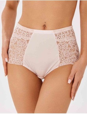 Высокие женские трусы Nikol Djumon 185 36 розовый лепесток, Цвет: розовый лепесток, Размеры: M