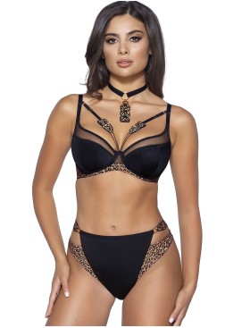 Бюстгальтер пуш-ап Novika ZOELLE N01 PUSH UP черный, Цвет: черный, Размеры: 80C, изображение 5