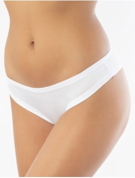 Трусики бразилиана из хлопка с модалом Sielei IOSONOIO 5007 bianco, Цвет: bianco (белый), Размеры: S, изображение 3