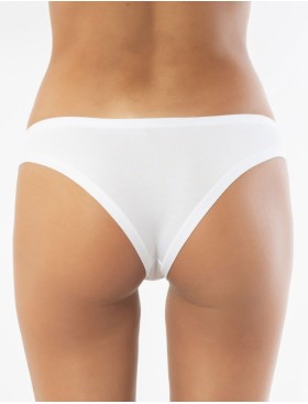Трусики бразилиана из хлопка с модалом Sielei IOSONOIO 5007 bianco, Цвет: bianco (белый), Размеры: S, изображение 5