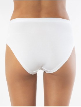 Трусы миди из хлопка и модала Sielei IOSONOIO 5009 bianco, Цвет: bianco (белый), Размеры: S, изображение 4