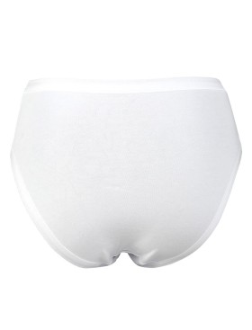 Трусы миди из хлопка и модала Sielei IOSONOIO 5009 bianco, Цвет: bianco (белый), Размеры: S, изображение 6