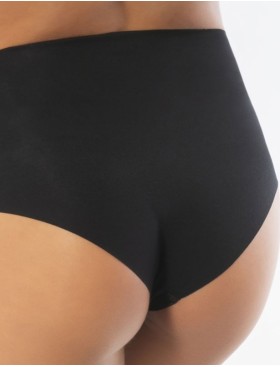 Высокие хлопковые трусы Sielei IOSONOIO 5101 nero, Цвет: nero (черный), Размеры: S, изображение 2