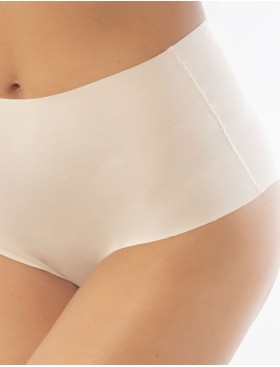 Высокие хлопковые трусы Sielei IOSONOIO 5101 skin, Цвет: skin (телесный), Размеры: S