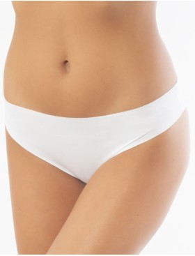 Трусы хлопковые с лазерными срезами Sielei IOSONOIO 5105 bianco, Цвет: bianco (белый), Размеры: S