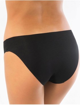 Трусы хлопковые с лазерными срезами Sielei IOSONOIO 5105 nero, Цвет: nero (черный), Размеры: S, изображение 2