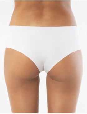 Хлопковые трусы-панти с лазерными срезами Sielei IOSONOIO 5109 bianco, Цвет: bianco (белый), Размеры: S, изображение 4