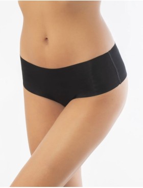 Хлопковые трусы-панти с лазерными срезами Sielei IOSONOIO 5109 nero, Цвет: nero (черный), Размеры: S, изображение 3