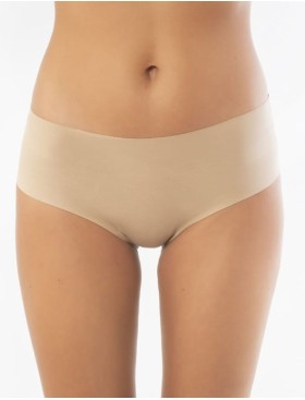 Хлопковые трусы-панти с лазерными срезами Sielei IOSONOIO 5109 skin, Цвет: skin (телесный), Размеры: S
