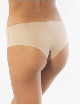 Хлопковые трусы-панти с лазерными срезами Sielei IOSONOIO 5109 skin, Цвет: skin (телесный), Размеры: S, изображение 2