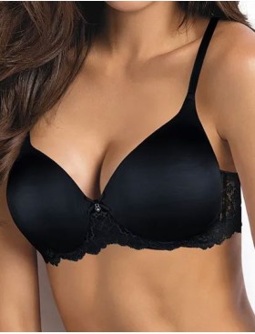 Бюстгальтер с мягкой чашкой Sielei PURE LOVE 1970 nero, Цвет: nero (черный), Размеры: 90C